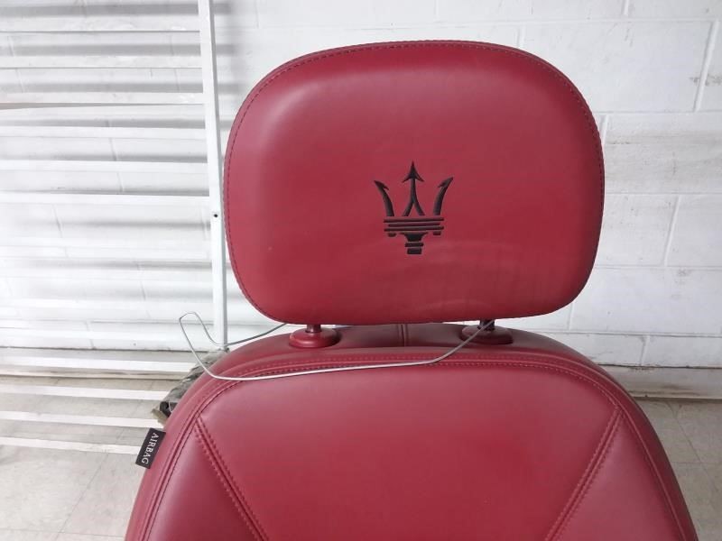 2017 MASERATI LEVANTE Red Leather Driver Left Side Front Seat Power Trim RBS OEM