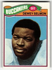 1977 Topps Dewey Selmon #178 Tampa Bay Buccaneers ROOKIE CARD HIGH GRADE BEAUTY!. rookie card picture