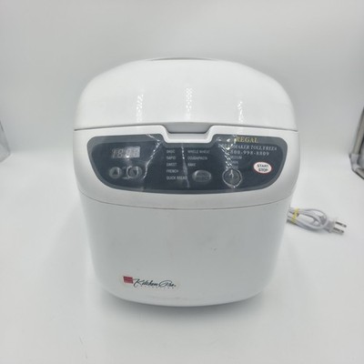 Regal Kitchen Pro K6725 2 LB Bread Maker Machine Vintage W/ Pan & Paddle Tested