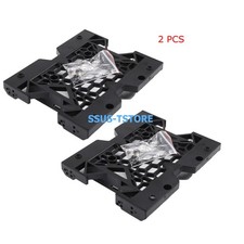 2X 5.25" to 3.5" 2.5" SSD HDD Drive Bay Computer Case Adapter Mounting Bracket