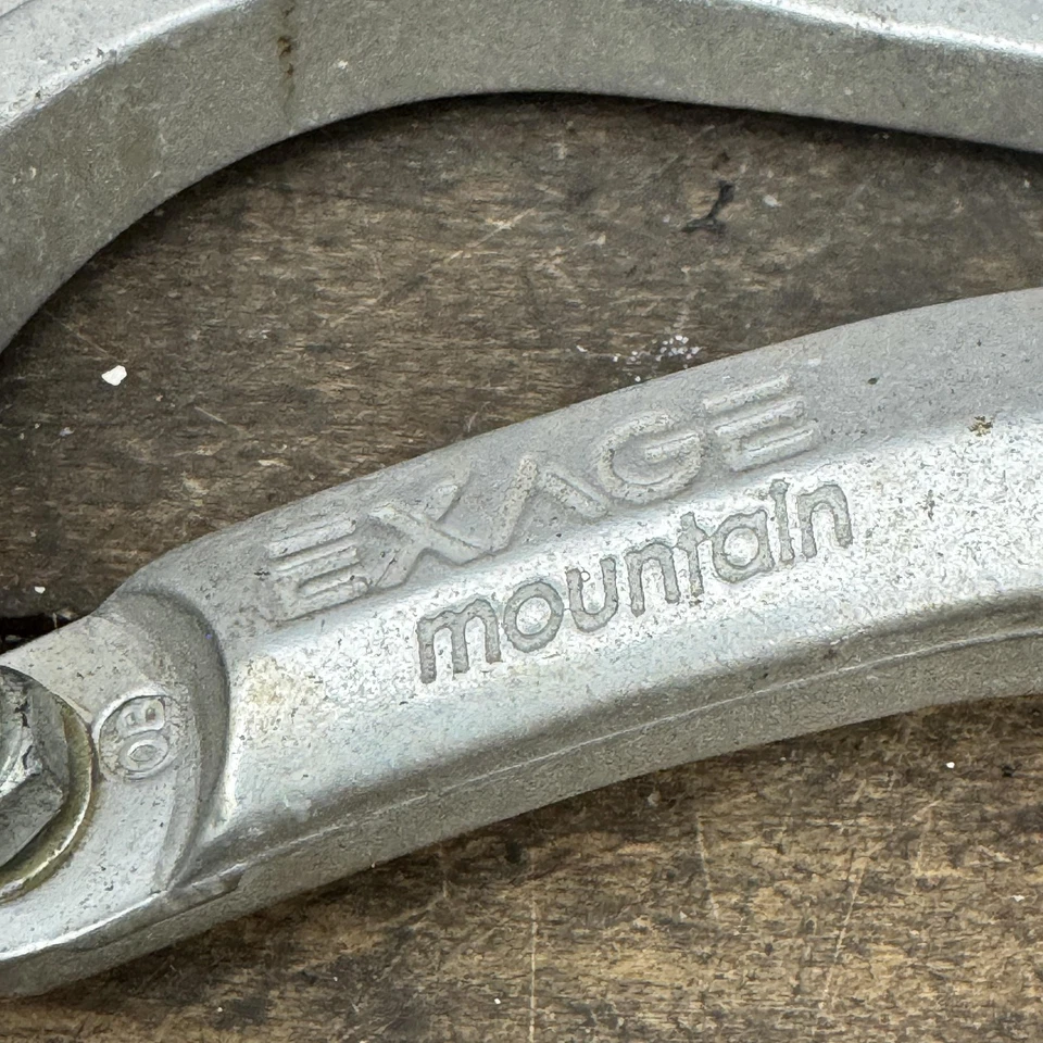Juego de frenos U vintage Shimano Exage Mountain BR-M452 305 g plateado años 90 MTB Foto 3 de 4