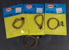 Model Power - Bulbs / Lampe / Lights Lot - #392 Red & #393 Green