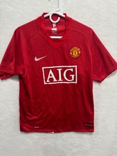 Nike Manchester United Home Football 2007 Jersey Mens Medium