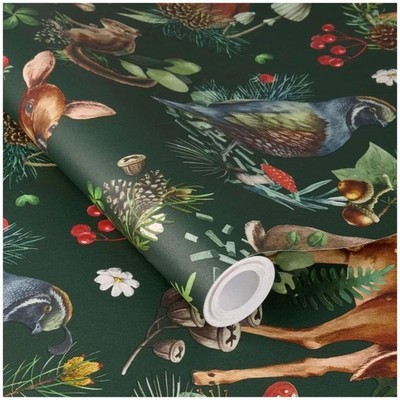 Home Style Forest Friends Tiertapete abwaschbar Kleister The Wall Rasch
