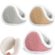 Ear Muffs Faux Fur Fleece Warmers Foldable Classic Behind the head back Ear Warm