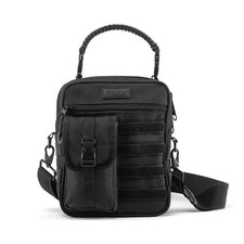 Fitdom Small Tactical Messenger Bag for Men & Women w/ Gun Holder Concealed Carr