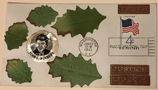 1961 John F Kennedy JFK inauguration cover 1/20/1961