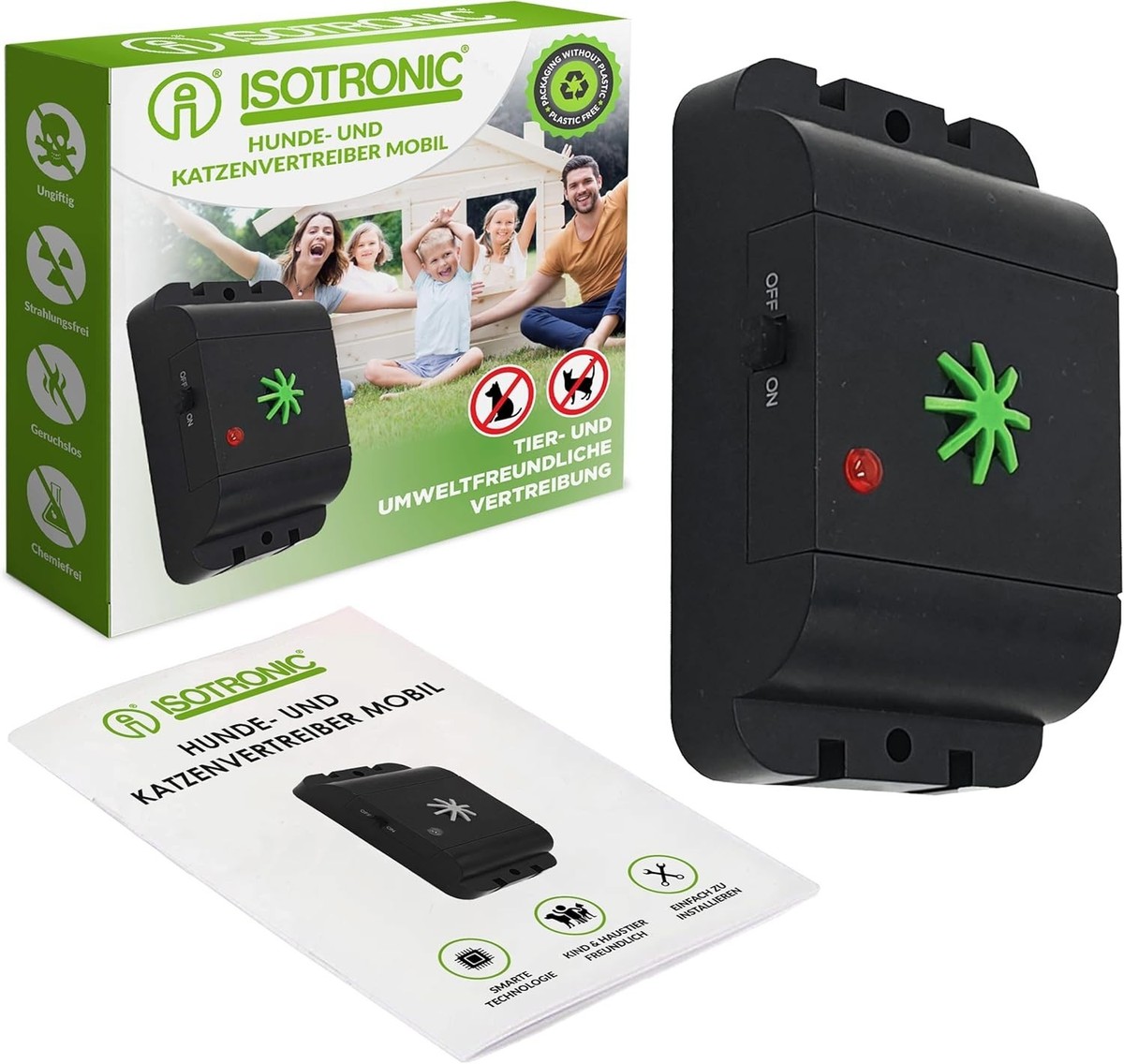 ISOTRONIC Marderschreck & Tiervertreiber Hochvolt Tierabwehrgerät Für Das Auto E - Foto 5