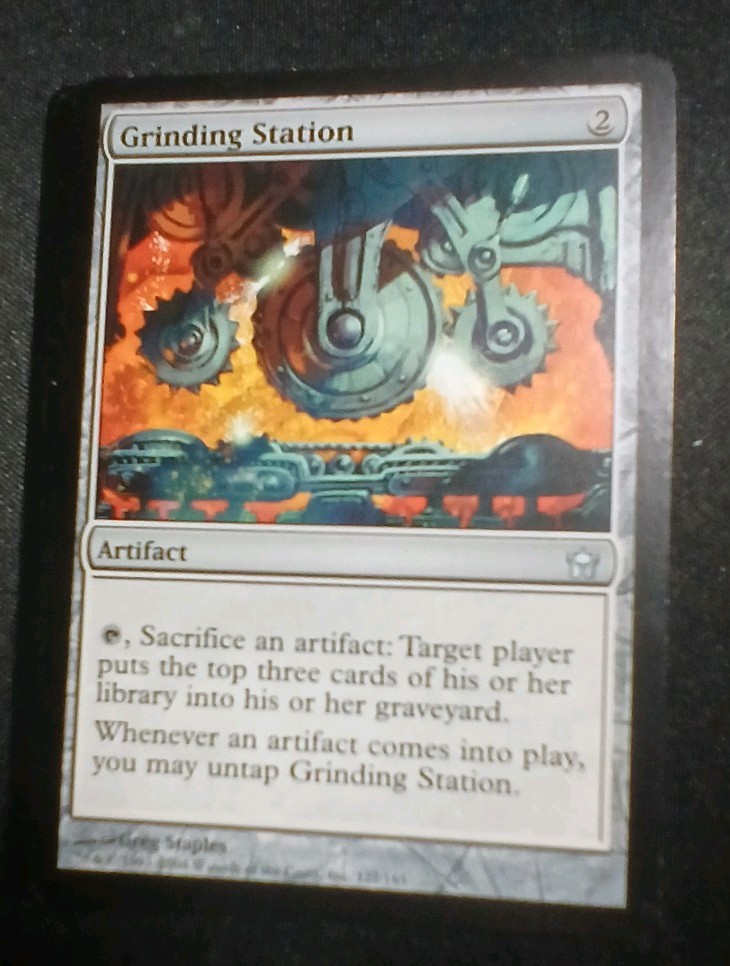Magic the Gathering MTG Fifth Dawn GRINDING STATION Near Mint