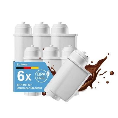 MUTITAL Lot de 6 filtres à eau de rechange compatibles avec la série Siemens EQ Series