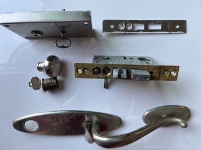 Baldwin Hardware Mortise Lock LH 6321 Plus Extra Door Pieces