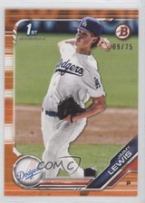 2019 Bowman Draft Orange 9/25 Jimmy Lewis #BD-132 n1u