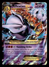 M Mewtwo EX 63/162 Holo EX Rare BREAKthrough Pokemon Heavily Played on eBay