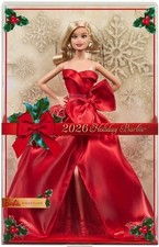 WB Barbie Signature 2026 Holiday Barbie, Blonde