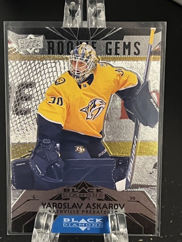 YAROSLAV ASKAROV       2023-24 Upper Deck Extended Series   BD-25    ROOKIE GEMS