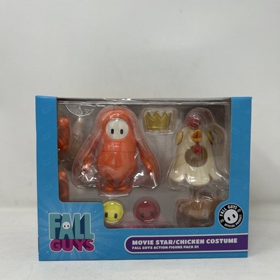 Fall Guys Action Figure Pack Movie Star Chicken Costume