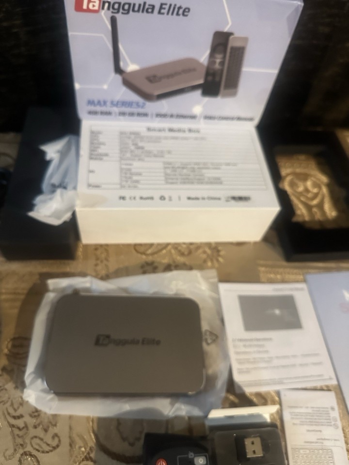 tanggula Elite Max Smart Media Player W/ Voice Remote + Bonus Remote ...