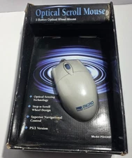 Micro Innovations PS/2 Optical Scroll Mouse Wired Model PD430P