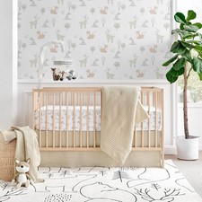 Levtex Baby Mills Waffle Crib Bed Set Taupe 4 Piece