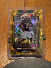 Panini Prizm Draft Picks Gold Ice New Recruits Shedeur Sanders Colorado #15 2025
