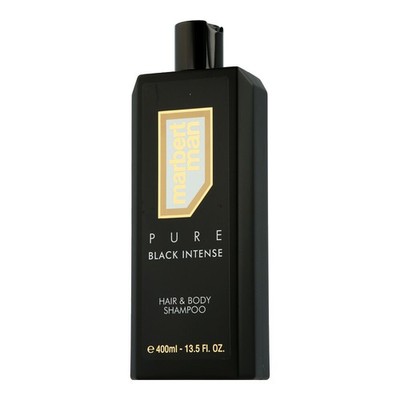 Marbert Man - Pure Black Intense Hair and Body Shampoo 400ml