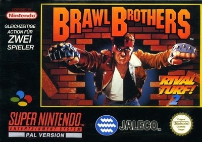 Nintendo SNES - Brawl Brothers: Rival Turf 2 mit OVP