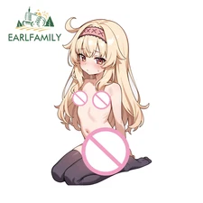 EARLFAMILY 5.1" Nobeta Car Sticker Host Car Door Artistic Trunk Skateboard Decal