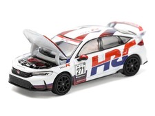 1/64 Honda Civic Type R FL5 "HRC - Honda Racing" White with Graphics – Pop Race