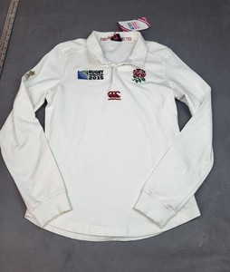 Maillot O2 rouge à manches longues homme Canterbury England