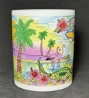Florida Mug Dolphins Flamingos Gator Map Collector Series Souvenir Coffee Mug — photo 3