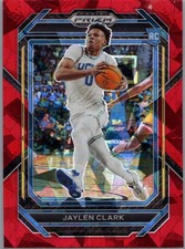 2023 Panini Prizm Draft Picks #6 Jaylen Clark Red Ice