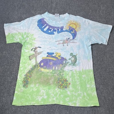 Vtg 1992 Liquid Blue Grateful Dead Spring Tour T-Shirt Mens XL