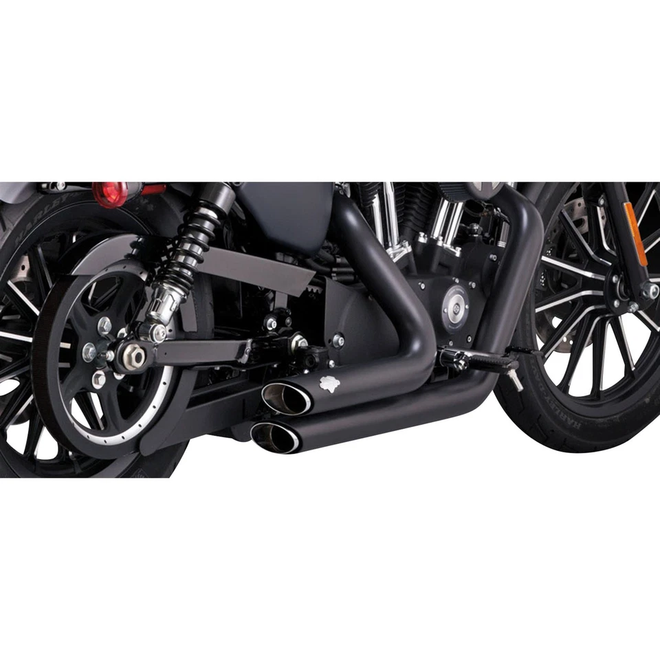 Vance And Hines Short Shots Staggered Exhaust System - Black 47329 - Image 2 of 4