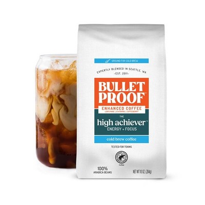 High Achiever Mushroom Cold Brew Coffee, Coarse Ground with