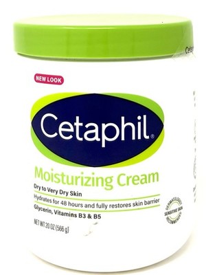 Cetaphil Hydration Face & Body Moisturizing Cream For Dry To Very Dry Skin 20oz.