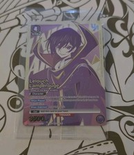 Union Arena TCG Code Geass Rare Battle Top 4 Lelouch Lamperouge CGH-1-017