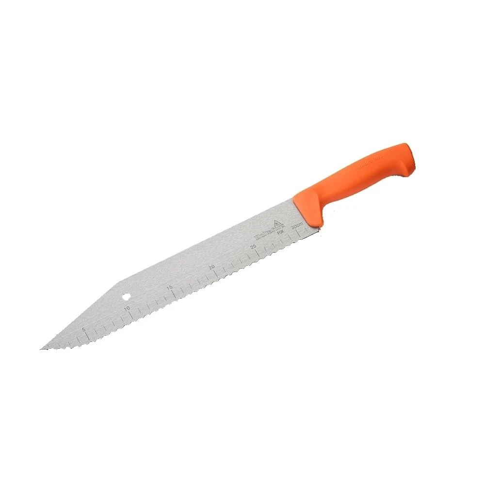 Hultafors 389010U Insulation Knife FGK, 2" Serrated Blade, Orange Handle