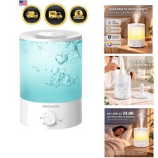 3.5L Quiet Humidifier, 7-Color Light, Auto Shut-Off, Cool Mist