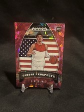 LaMelo Ball 2020-21 Pink Cracked Ice Prizm RC Global Prospects Hornets