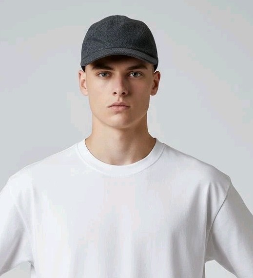 Pendleton Gray Hat Cap Fitted Mens Large Wool Win… - image 2