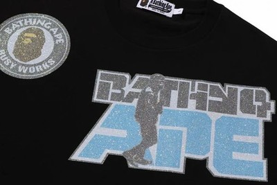 A BATHING APE Tシャツ　M A BATHNIG APE Men's MULTI ARCHIVE MOTIF RELAXED FIT TEE 1M30109005
