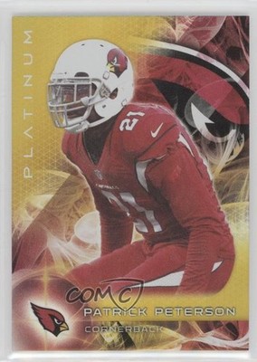 2015 Topps Platinum Veterans Gold Patrick Peterson #12 7mg