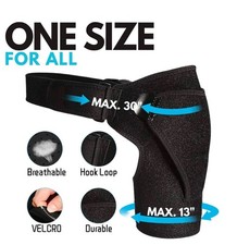 Left/Right Shoulder Brace Strap Rotator Cuff Support Relief Pain Adjustable Belt