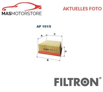 MOTOR LUFTFILTER MOTORFILTER FILTRON AP151/5 P FÜR MAZDA 2 1.6 MZ-CD 1.6L 70KW