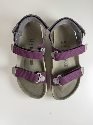 Birkenstock Kalahari Purple Peppe Birko-Flor Narrow - Select Size 38, 7-7.5 - Picture 2 of 9