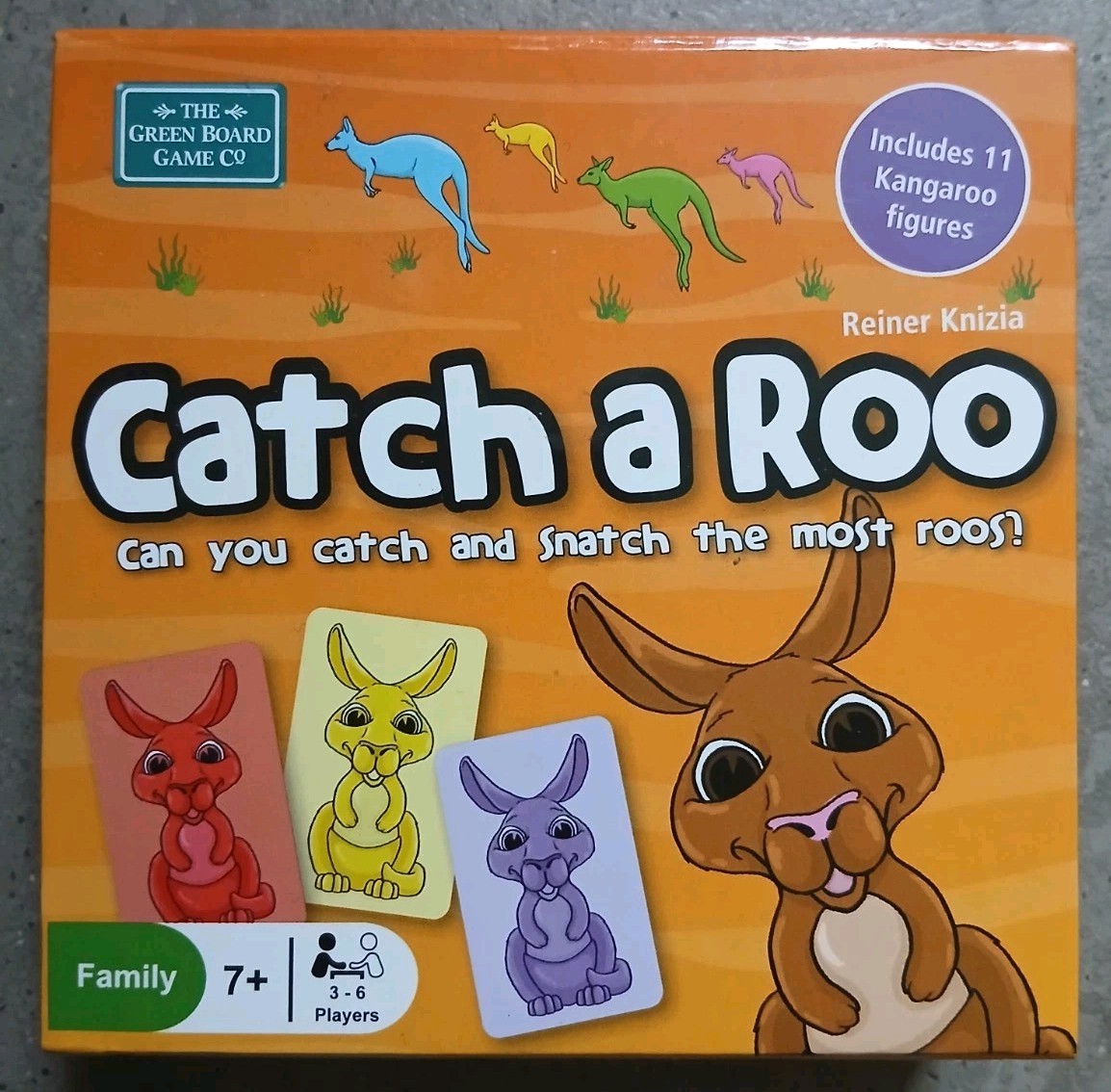 Catch A Roo game. Reiner Knizia. Scarce. Complete, VGC.