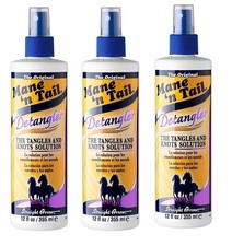 BL Mane N Tail Detangler Spray 12oz X 3 Packs