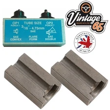 3/16" SAE Brake Pipe Flaring Flare Tool Punch & Die Set Single Double Bubble