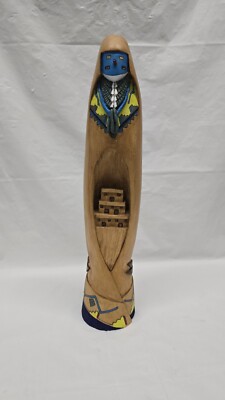 Hopi Indianer Maisjungfer Kachina Frank Lengenfelder handgeschnitzt Holz 13 Zoll 