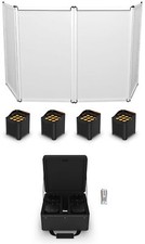 Chauvet DJ Freedom Par Q9 X4 4 Wireless DMX Battery Wash Up-lights Bag Facade
